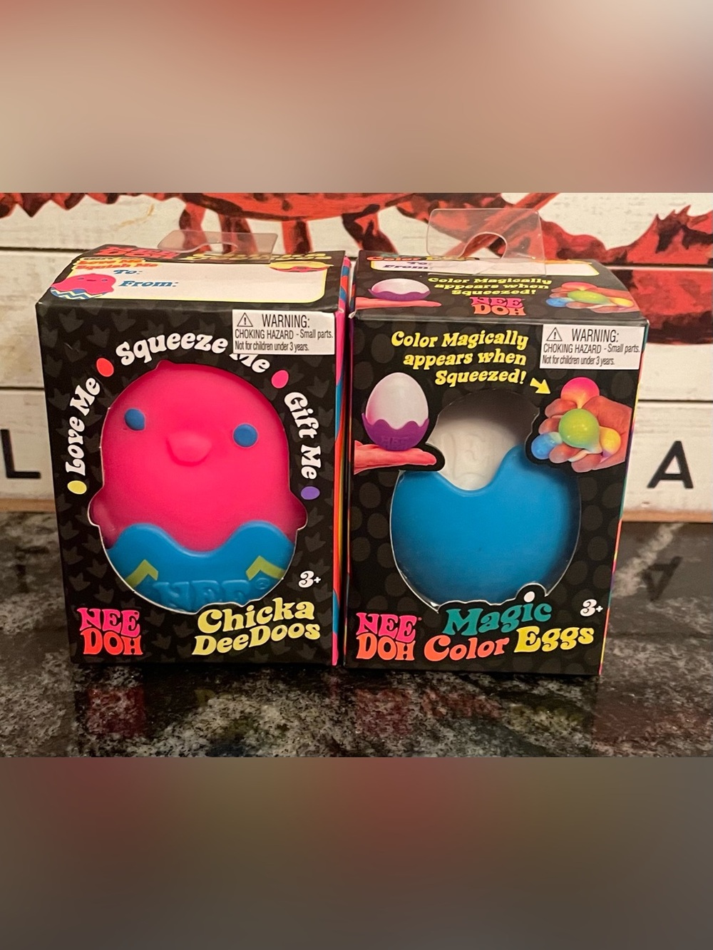 NeeDoh Chicka DeeDoo & Magic Color Egg
